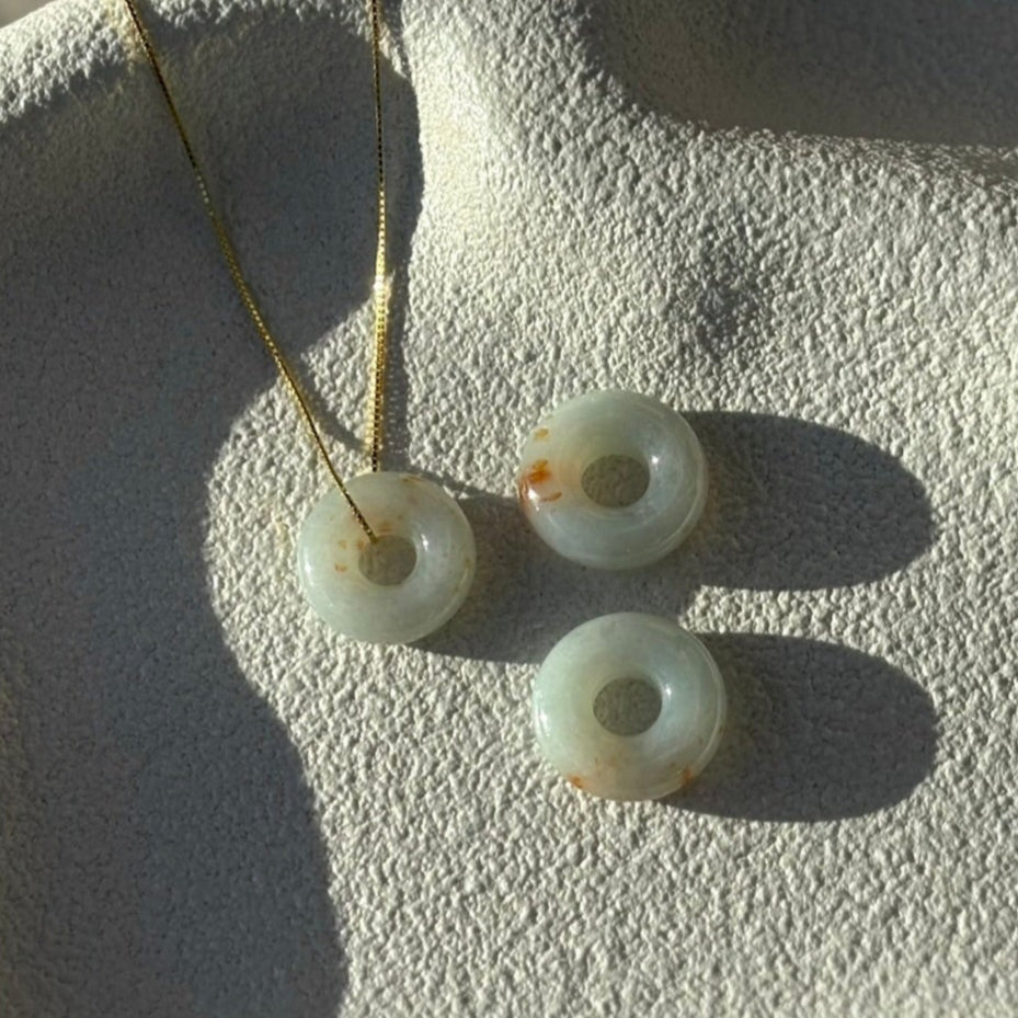 Lucia Bagel Necklace - Autumn Light