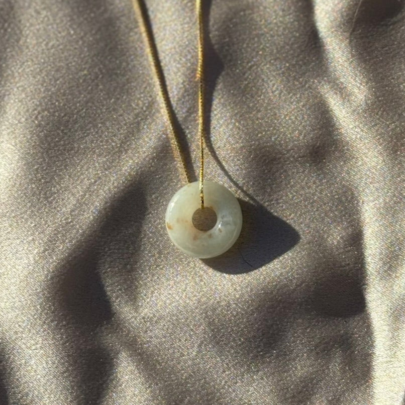 Lucia Bagel Necklace - Autumn Light