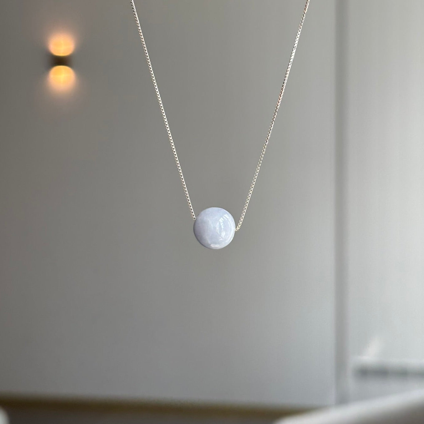 Stella Orb Necklace - Lavender
