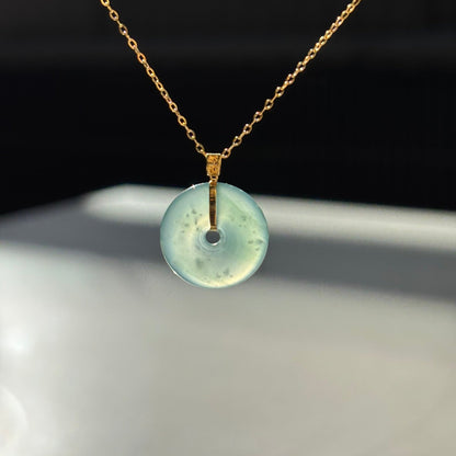 Lucia Bagel Necklace - Teal