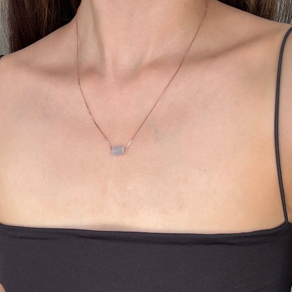 Val Bar Necklace - Lavender