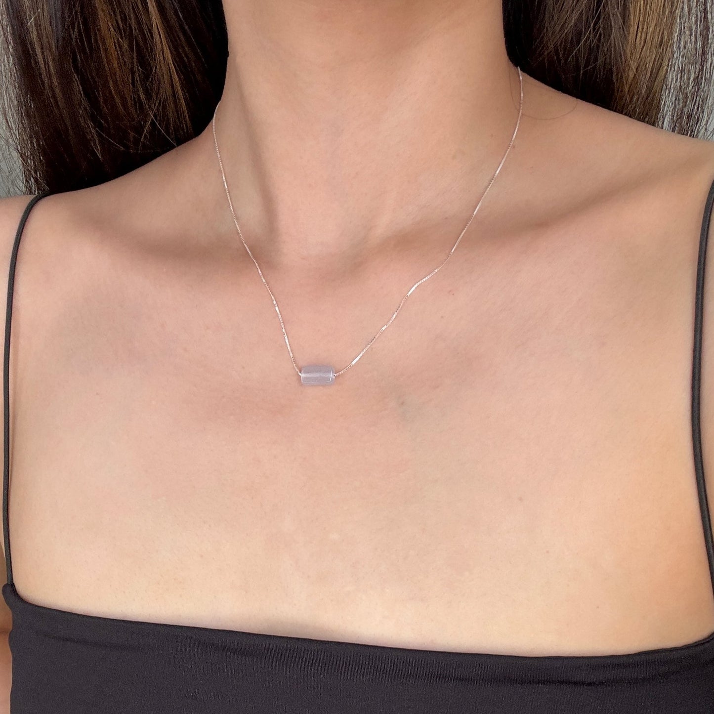 Val Bar Necklace - Lavender