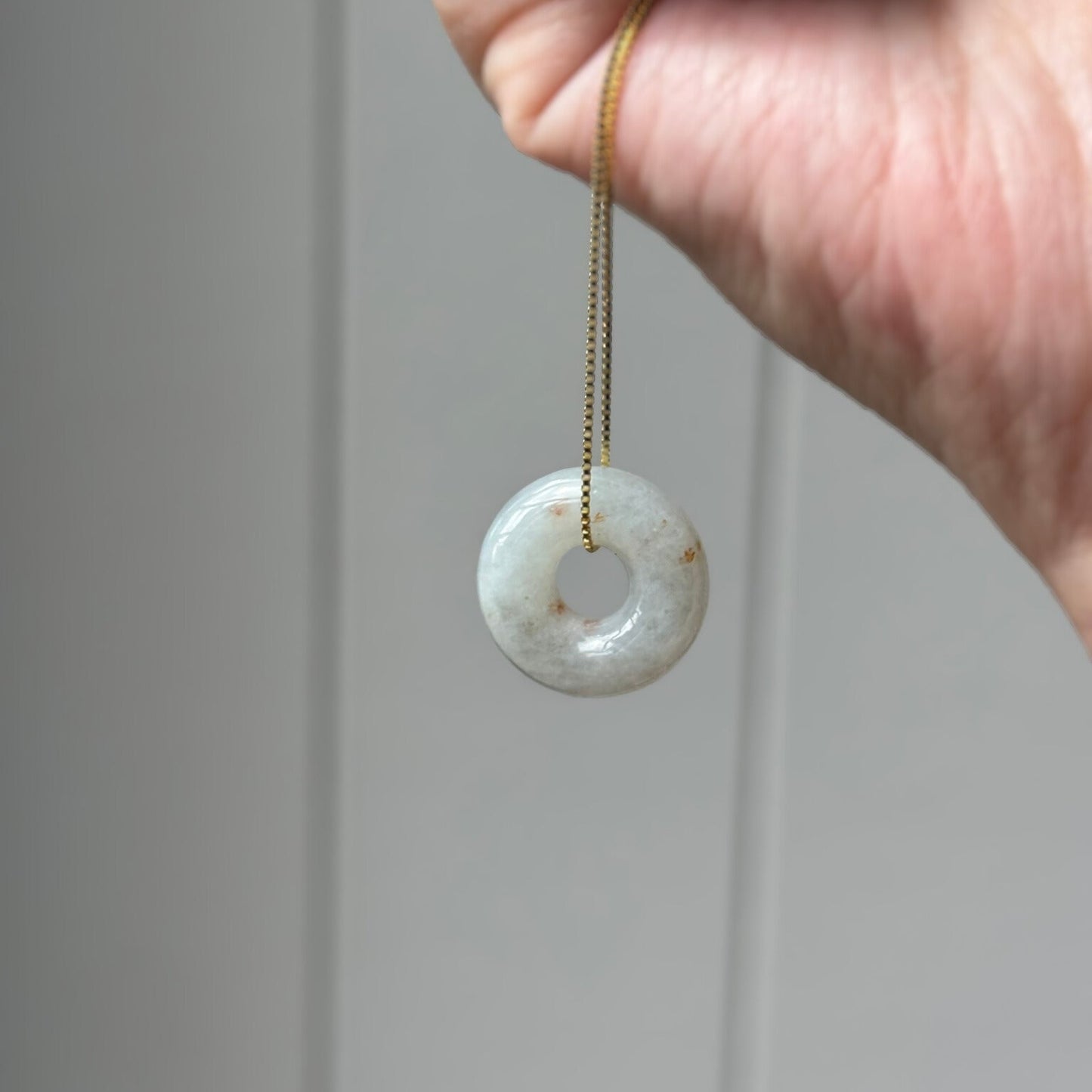 Lucia Bagel Necklace - Autumn Light