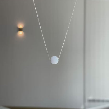 Stella Orb Necklace - Lavender